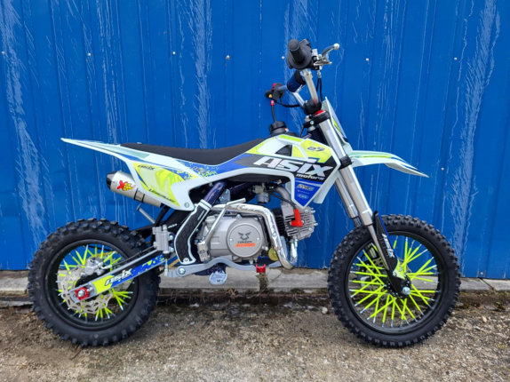 Pitbike ASIX 110ccm XB27 14/12 e-start poloautomat  3 barvy
