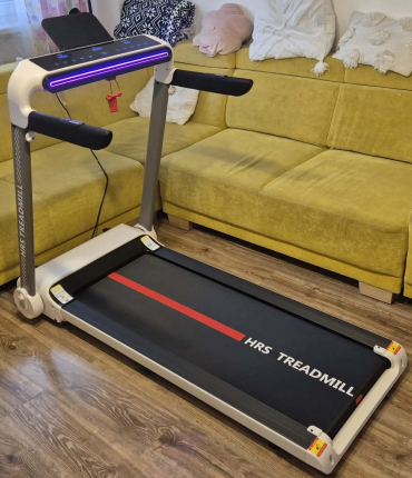 Běžecký pás HRS T-380S (sklopný systém, do 130kg, š. 46cm)